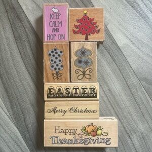 Crafty Wooden Stamps (Previously Used)